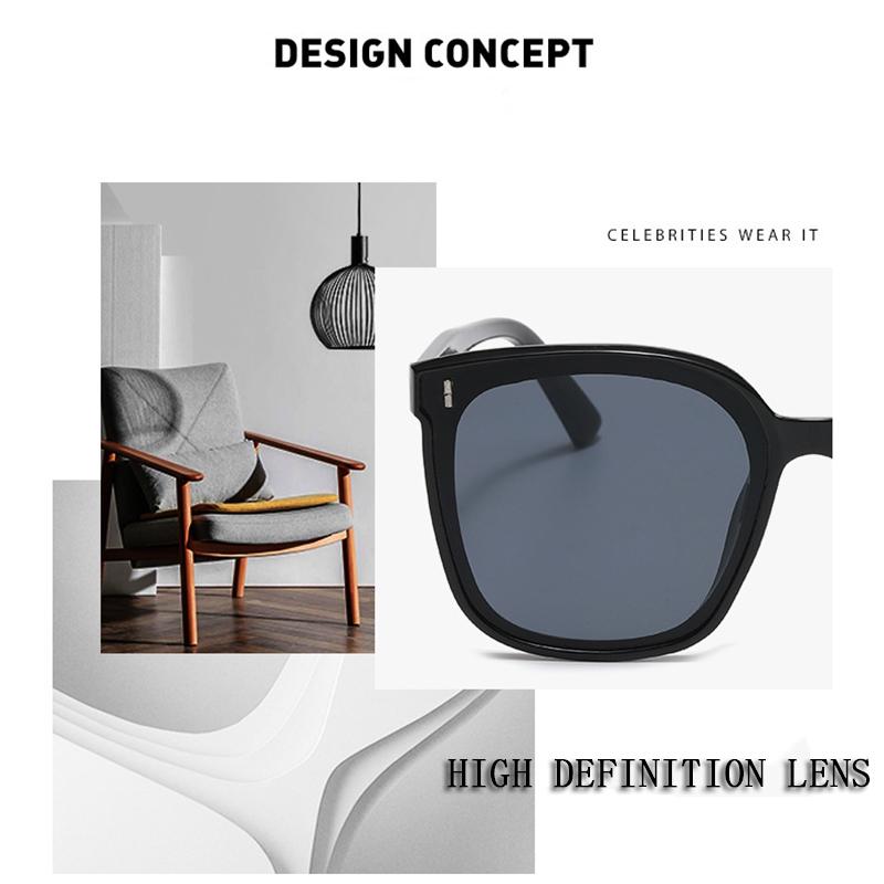 Модные женские солнцезащитные очки с квадратным оттенком, солнцезащитные очки для вождения, корейская версия, мужские солнцезащитные очки