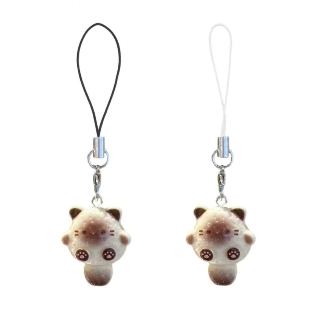 Очаровательный дизайн ремешок для мобильного телефона брелок котенок новый подвеска для сумки на любой случай