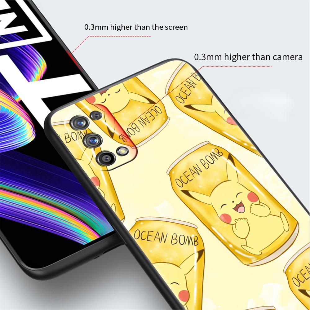 Чехол с изображением аниме-покемонов для Realme 8 C21y GT Neo 2 3 8i C21 7 C11 6 C12 C35 C3 GT 9 Pro C12 силиконовый чехол для телефона TPU