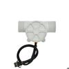 Датчик расходомера жидкости Plug & Play 5-18 В пост. тока Диапазон 1-30 л/мин для Воды Охлаждающей жидкости Подходит для Проектов DIY Автоматизации