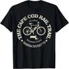Vintage Nature Cape Cod Rail Trail Cycling Camping Lover T-Shirt