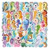 55 Seahorse Seahorse Graffiti Stickers Decorative Scooter Laptop DIY Cartoon Stickers