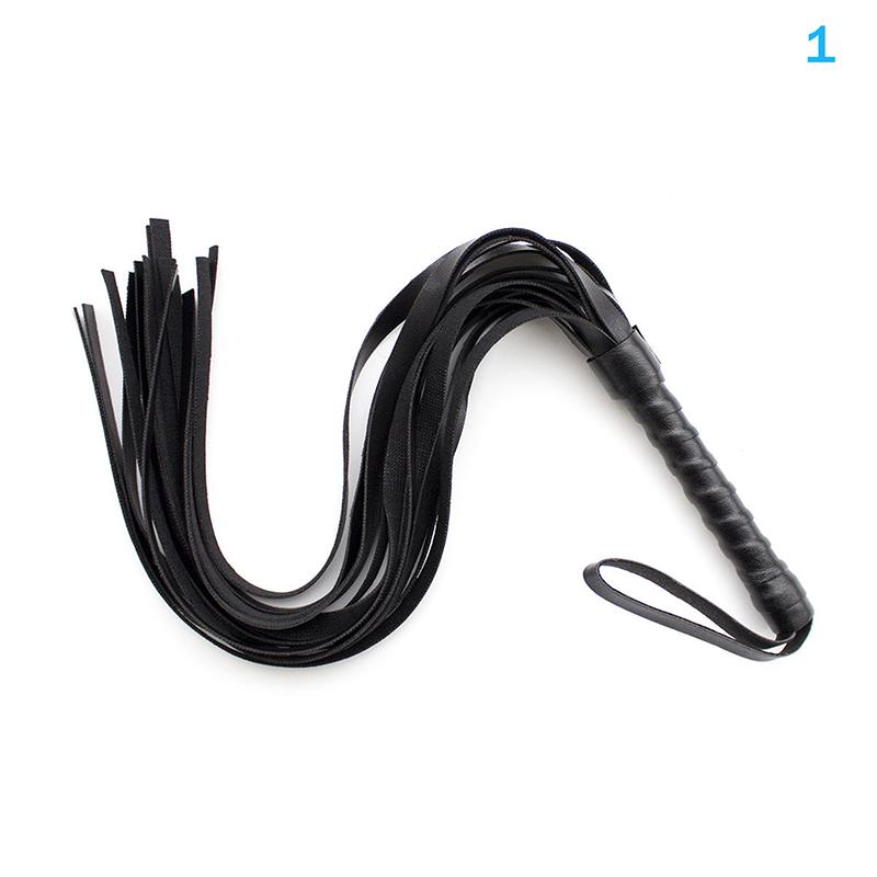 Racing Riding Crop Party Flogger Hand Cuffs Queen Black Horse Riding Whip High Quality Pu Leather Pimp WhipDesert Bling