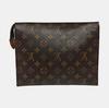 [Pre-Owned] Toiletry Pouch 26 Classic Monogram Canvas And Leather Wash Bag - Good #14G6HS6