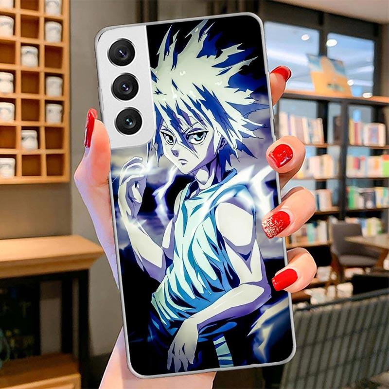 Чехол для телефона Hunter X Killua для Samsung Galaxy S26 S25 Edge S24 Ultra S23 S22 Plus S21 S20 FE Мягкий чехол-оболочка Galaxy S25