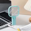 1 шт. USB-мухобойка-ловушка от насекомых, мини-электрическая ракетка, портативная УФ-лампа-убийца комаров, для дома и улицы