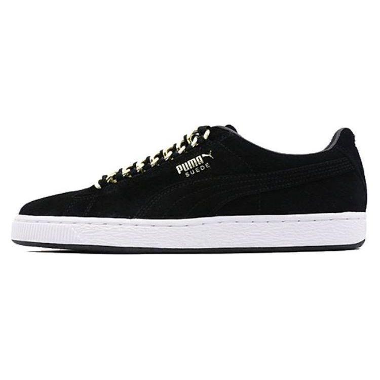 Puma Suede Classic Chain Low Top Sneakers Unisex Sneakers Black 367391-03