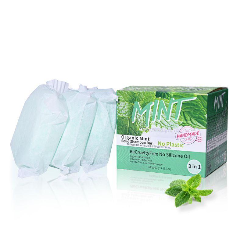 3 шт./набор шампунь-мыло, растительный шампунь, мыло, глубокое очищение/контроль жирности/пушистый/гладкий/крепкий у корней волос/питательный, восстанавливающий/против перхоти