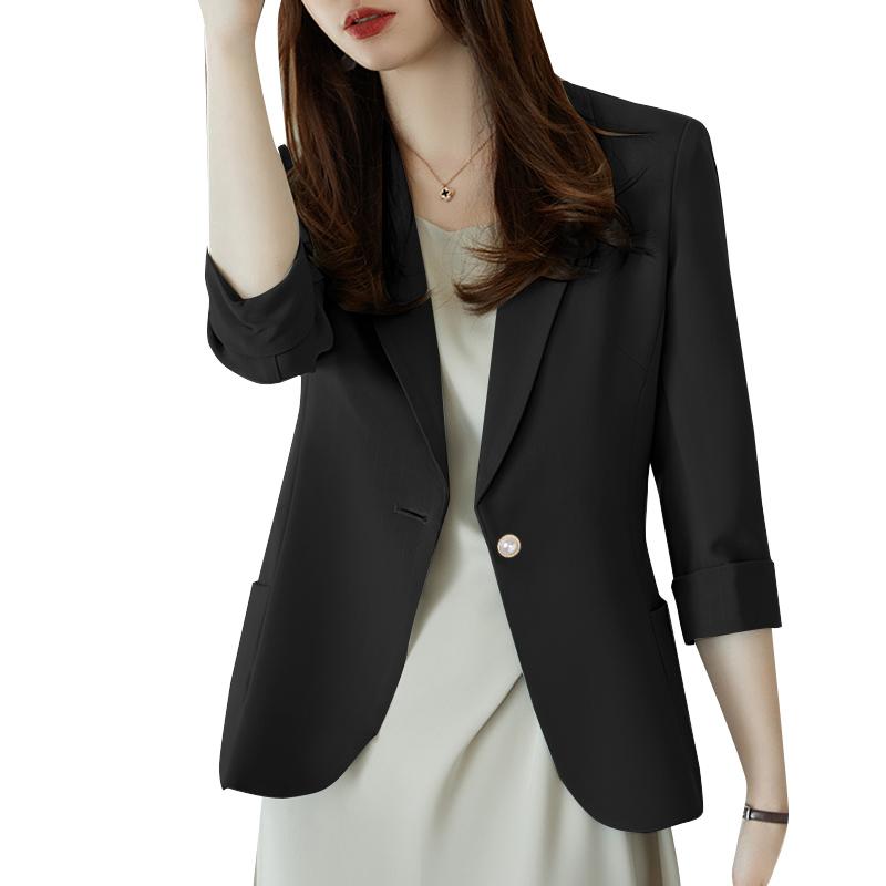 ZANZEA Женский повседневный офисный женский кардиган с рукавом шесть четвертей, блейзер, верхняя одежда