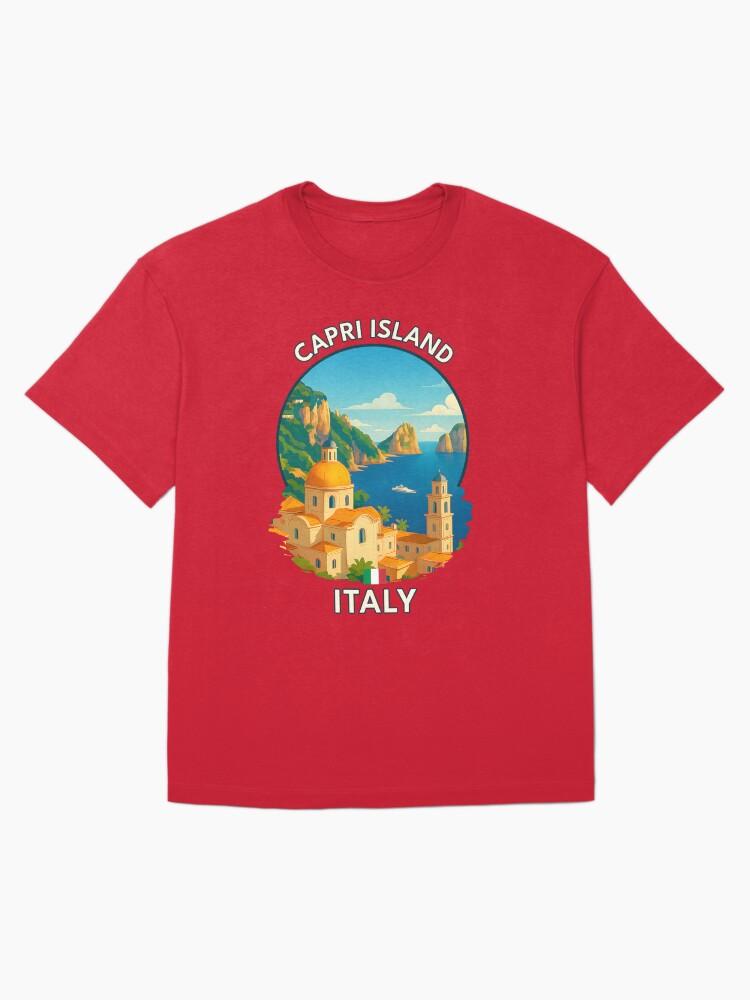 Peppino di Capri Capri Island – Scenic Coastal Escape in Campania, Italy Oversized T-Shirt