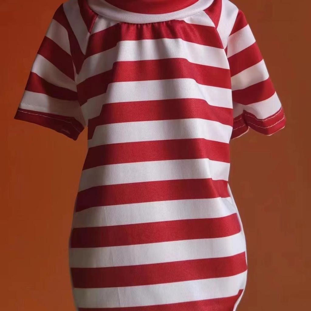 Spring and Autumn Thin T-Shirt Pet Clothing Cat Clothing Small Medium Teddy