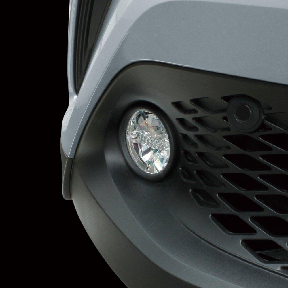 Tsuchiya Yac Fog Light Rings Chrome for Toyota - Vehicle-Specific (Pair, Plated) C-HR (SY-C7)