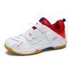 New Rotary Buckle Casual Badminton Shoes Breathable Couple Lightweight Table Tennis Sports Shoes Men's Tennis Training Shoes