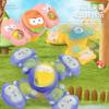 Cartoon Animal Suction Cup Spinning Music, Dining Table Bathroom Rotating Windmill Finger Gyro 0-2 Year Old Baby Toy