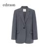 Женский блейзер из смесовой шерсти Edition EBD1BLA020