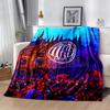 Ac Milan Blanket Ultrasoft Suitable For Seaside Bed Bedding For All Seasons Playful Design Ideal Gift For Birthday Valentine'S Day