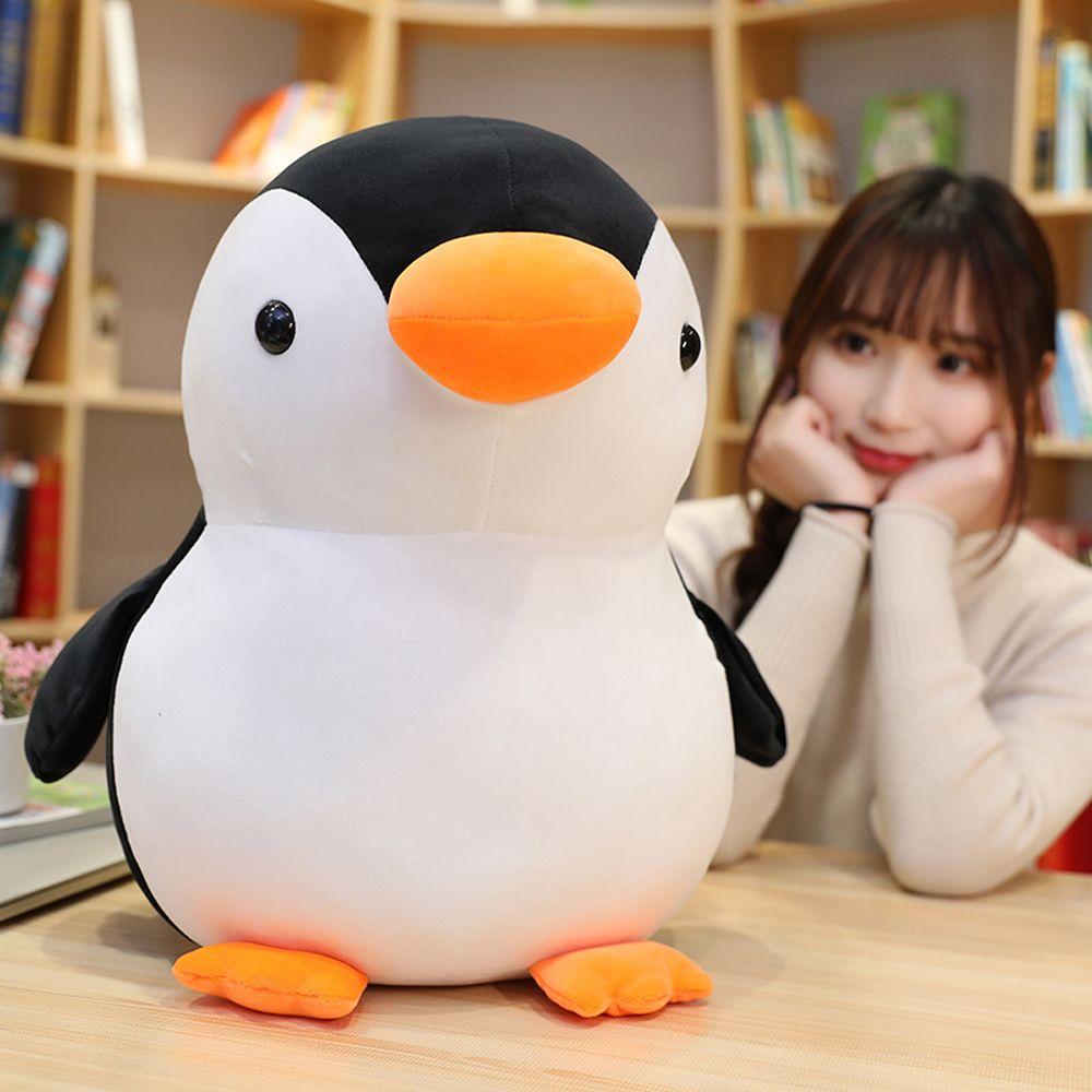 Cartoon Accompany Toy Sofa Cushion Stuffed Toy Plush Doll Stuffed Animals Penguin Plush Toy