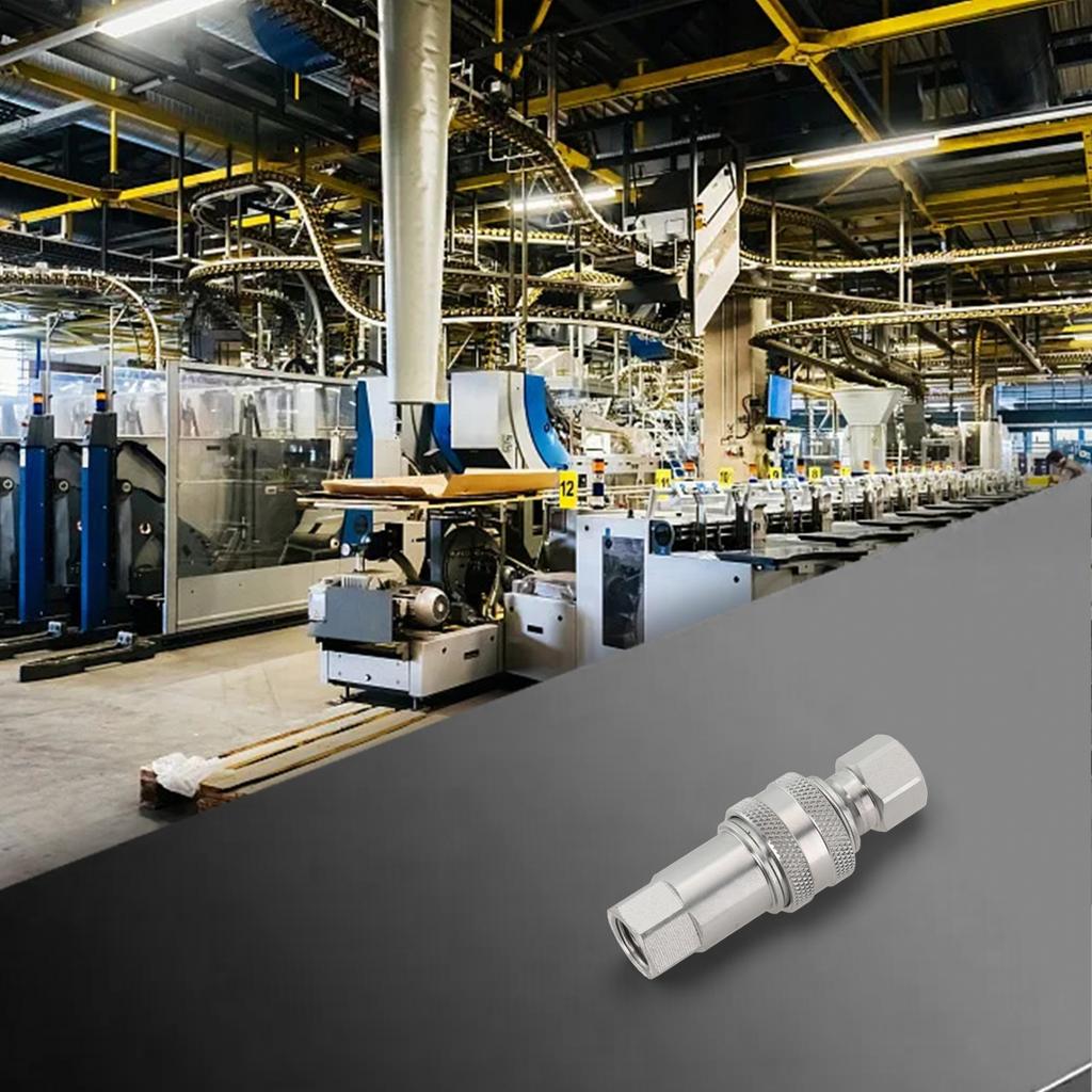 Гидравлическая муфта Гидравлическое быстроразъемное соединение Быстроразъемный фитинг Углубленная резьба