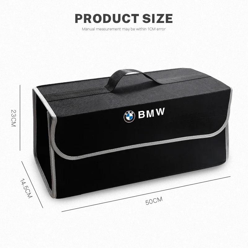 YFCD3 Car Sticker For BMW Hot 2025 Car Trunk Organizer Large Capacity Folding Storage Bag For BMW X1 X2 X3 X5 X4 X6 X7 G30 G20 G32 G11