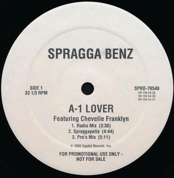 12-дюймовая пластинка SPRAGGA BENZ A1 Lover SPRO79549 Capitol Records 1995 США Регги Ска Даб Б/у