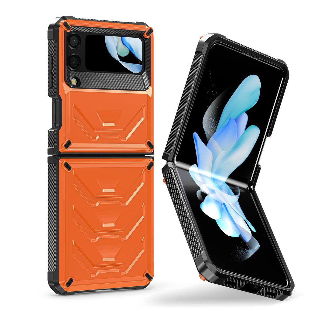 Luxury Phone Case for samsung Shockproof Screen Protector Black Mobile Phone case for samsung Z Flip 4 Z Flip3