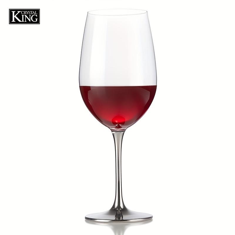 4 шт./компл. KING CRYSTAL хрустальные бокалы для белого или красного вина в итальянском стиле для дегустации вин, годовщина свадьбы или Рождество, кристально чистое стекло премиум-класса Lo