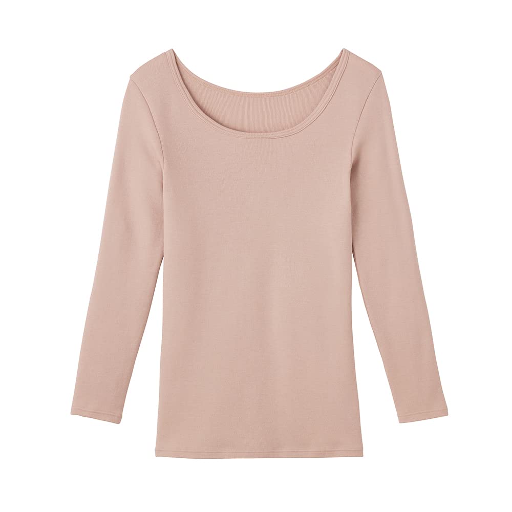 Gunze HOTMAGIC Рукав Пушистый Длинный Новый Размер L (Горячая магия) Белье 3/4, Хлопок, 100% Хлопок, Гипоаллергенно! Рукав, MH4646, Женский, Сепия,