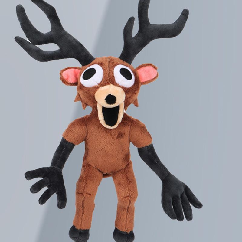 38 см 99 Ночей Мультяшные В Лесу Олень Плюшевые Игрушки Хлопковая Набивная Кукла Аниме Животное для Детей Подарок на День Рождения Подарки на Хэллоуин