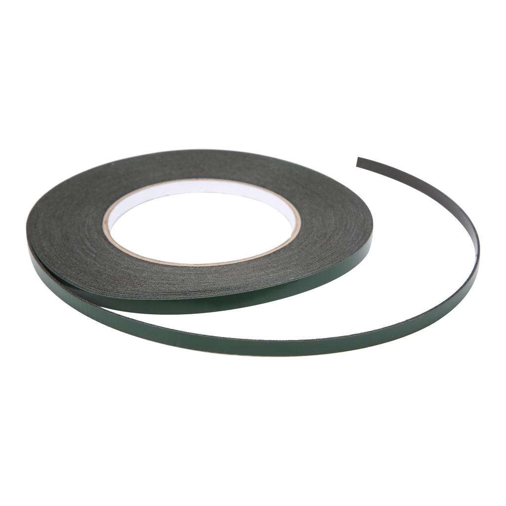 Двусторонняя клейкая лента, зеленая пленка, черная пена, высокая вязкость для уплотнительной ленты автомобиля