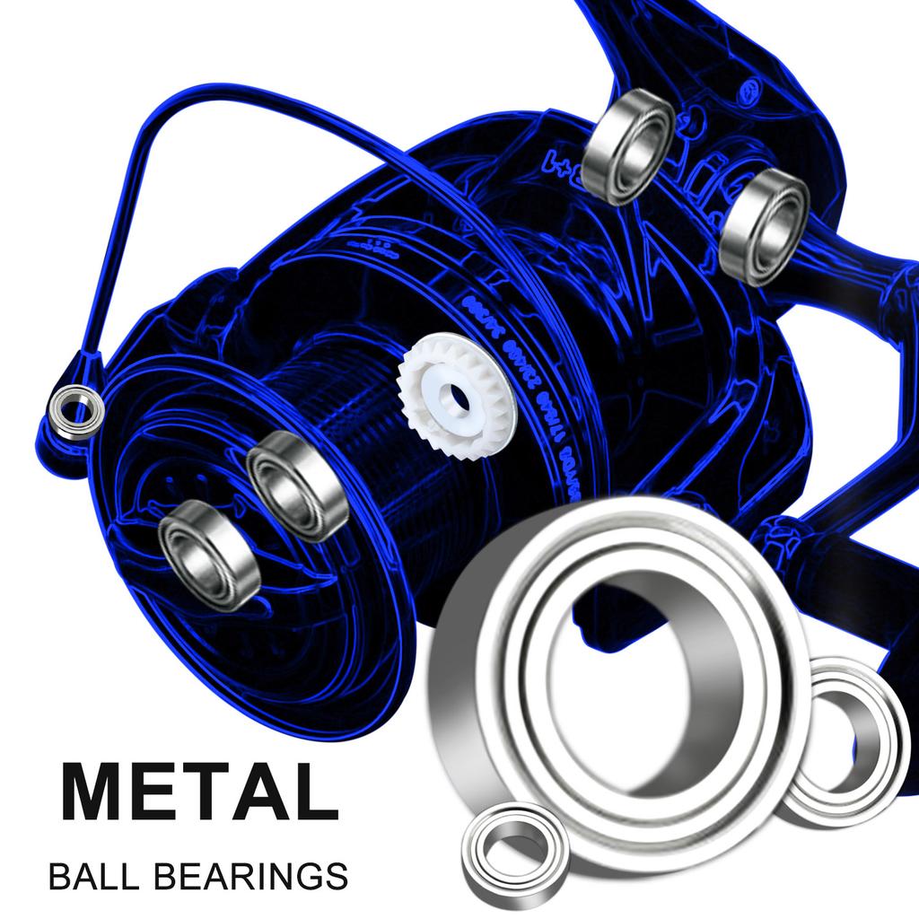 Спиннинговая рыболовная катушка серии 8000-10000, ультраплавная, алюминиевый корпус, максимальная нагрузка 10 кг, для фидерной и карповой рыбалки, катушка для рыбалки Песка