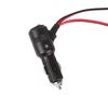 12 В-24 В автомобильный прикуриватель разветвитель адаптер кабель шнур с кнопкой переключения питания 1 штекер на 2/4/3 гнездо
