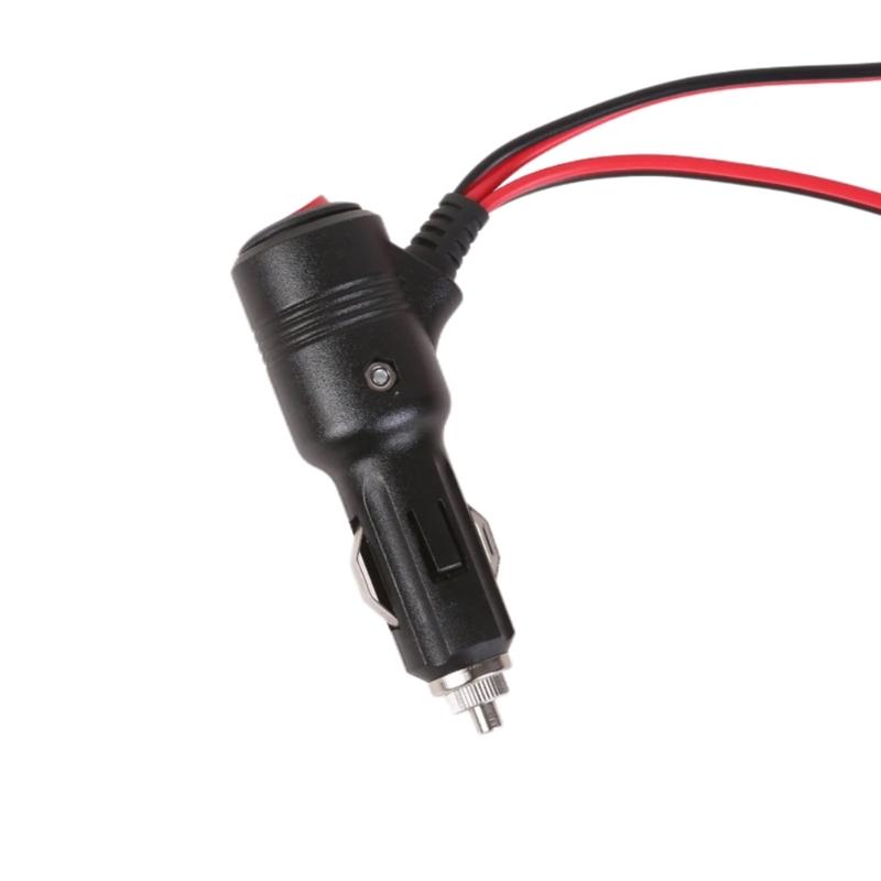 12 В-24 В автомобильный прикуриватель разветвитель адаптер кабель шнур с кнопкой переключения питания 1 штекер на 2/4/3 гнездо