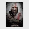God Of War Poster Metal Plaque Wall Cave Party Classic Poster Tin Sign Poster