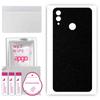 apgo Protective Skin Sticker for the back compatible with Honor 10 Lite, Wrap Film, Foil, Vinyl - Pattern Matte Black