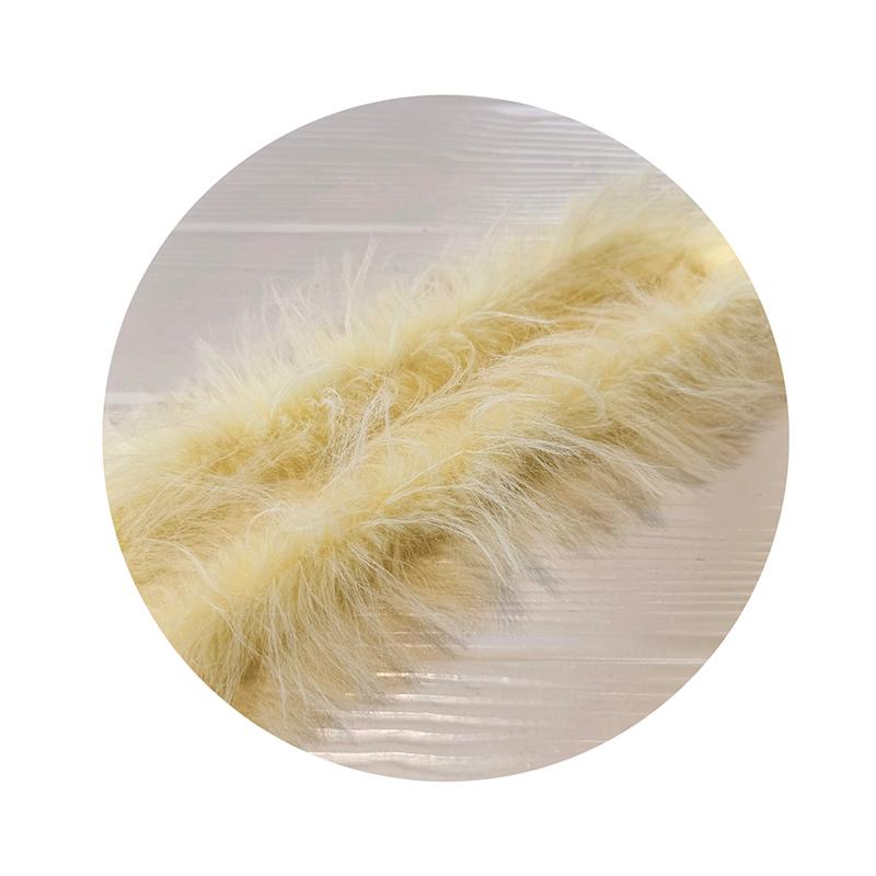 1 шт., ручная работа, плюшевые длинные волосы соболя, витая палочка, шерсть, щенок, кукла, материалы, игрушки, новинка