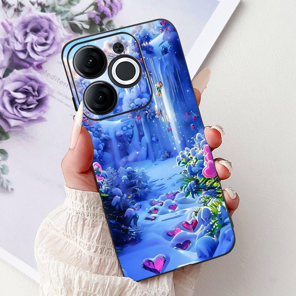Чехол для Itel A80 A671L A671LC Популярный Мультяшный Дракон Мягкий Силикон Защитный Корпус Телефона Для Itel A70 A665L A 70 A 80 Funda