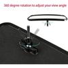 1 PCS rearview mirror with tallation accessories Fit for UTVs with 1.5"-2" roll cages