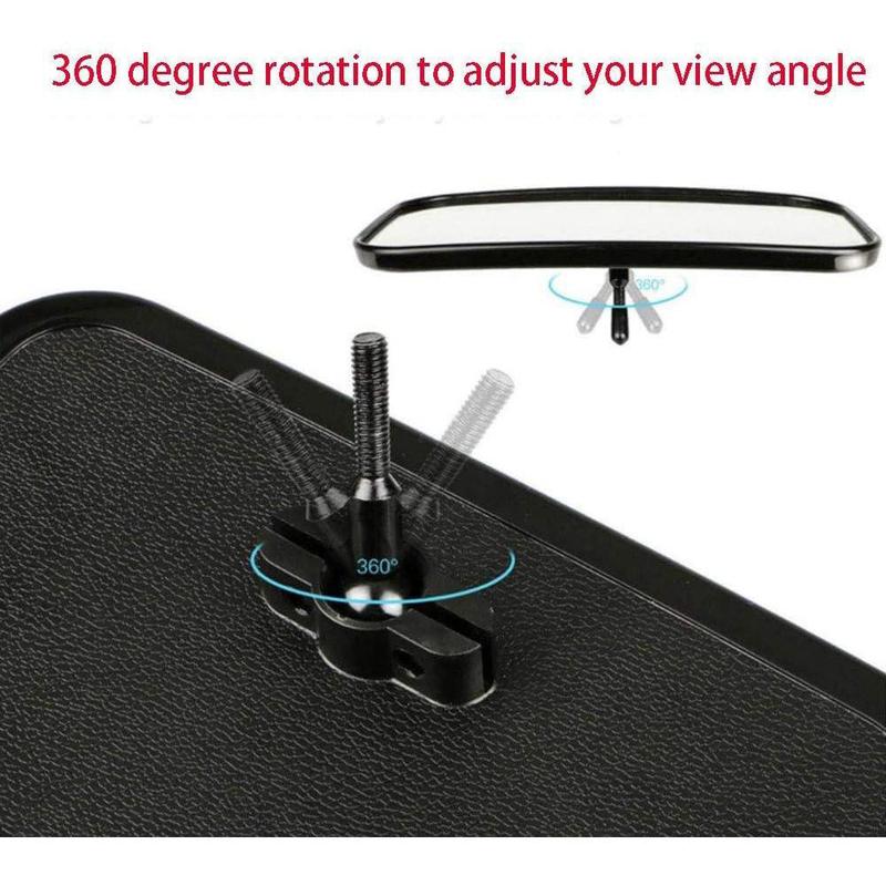 1 PCS rearview mirror with tallation accessories Fit for UTVs with 1.5"-2" roll cages