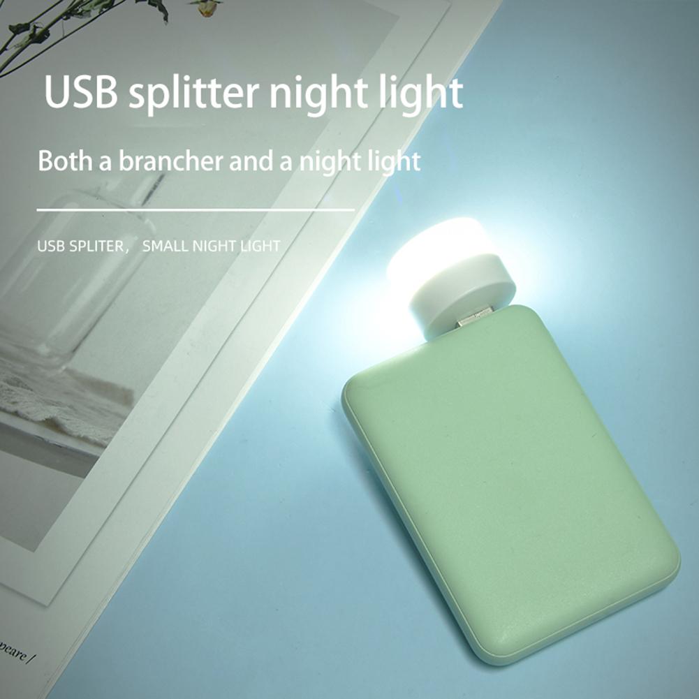 Светодиодный ночник с USB-разъемом, портативная дисковая лампа, 5 В, лампы для чтения, мини-светильники для книг, работающие от внешнего аккумулятора, для кемпинга