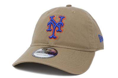 Кепка NEW ERA 9TWENTY MLB Нью-Йорк Метс Хаки Универсальный размер