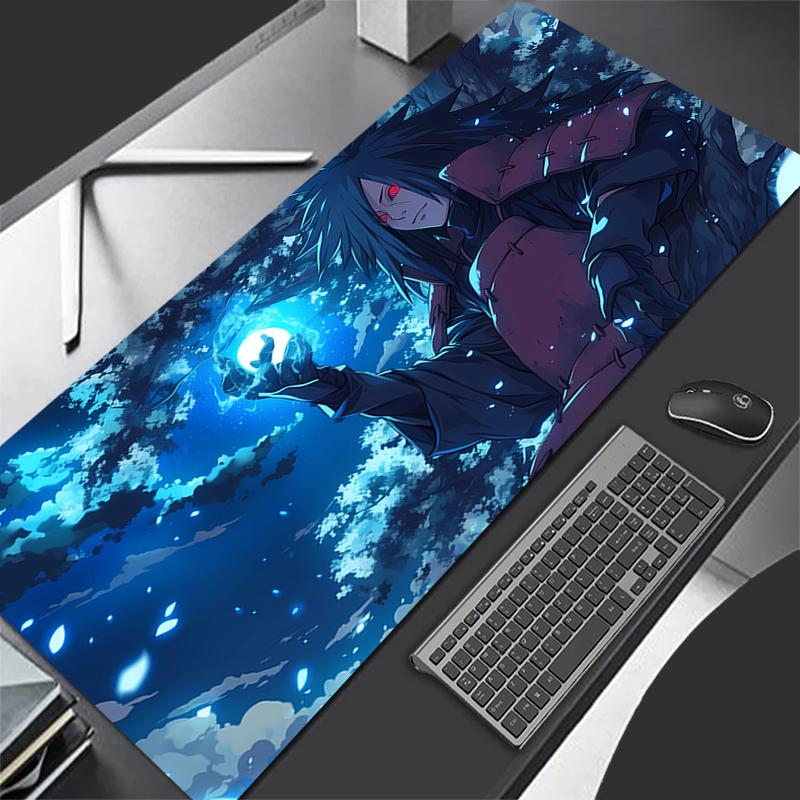 Mouse Pad Naruto Madara Uchiha Gaming Accessories Computer Keyboard Gamer Designed Specifically ESports Gamer Cabinet Mousepad