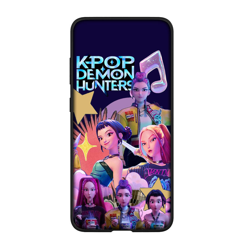 Phone Case for iPhone 17 16 15 Plus Huawei P30 P20 Lite Redmi Note 14 12 11 13 Pro Max OPPO A60 A80 A40 A18 A38 Mira Jinu KPop Zoey Demon Rumi Hunter