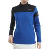 Long Sleeve High Neck Shirt Golf Innerwear S [Pin Apparel] Women's (Heat Retention) / / 622-4266906 110_Blue