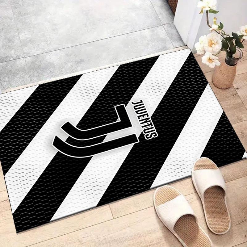 Juventus Printed Area Rug Carpet for Bedroom Living Room Home Decor Rugs Mat Non Slip Mat Rug for Bedside