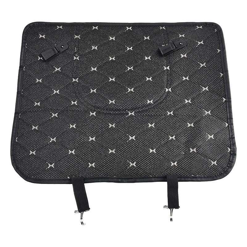 Защитная накладка от ударов ногами для автомобиля, внутренняя из ПУ кожи, накладки для защиты спинки автосиденья для Skoda Octavia MK2 MK3 2 3 A7 Fabia Karoq Kodiaq Superb Rapid Kamiq