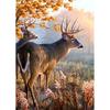 5D DIY полная круглая дрель алмазная живопись олень животное Алмазная вышивка набор крестиков мозаика подарок из смолы настенное искусство домашний декор