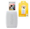 Fujifilm Instax Mini Link3 Smartphone Printer (Clay White)