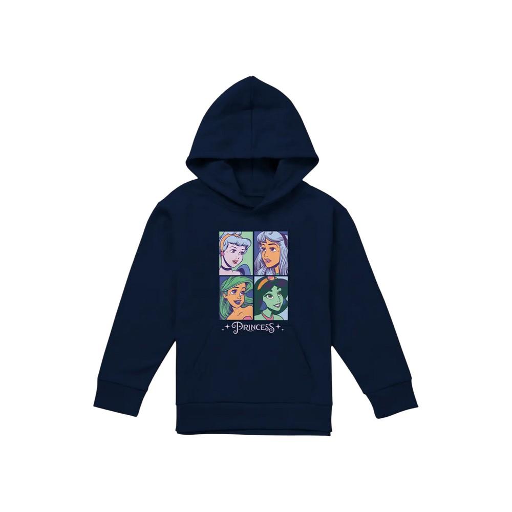 Disney Princess Childrens/Kids Faces Hoodie