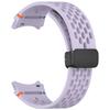 20-мм ремешки для Samsung Galaxy Watch 7 5 Pro 6 5 4 Магнитная застежка Силиконовый ремешок correa Galaxy watch 6 Classic Без зазоров Браслет