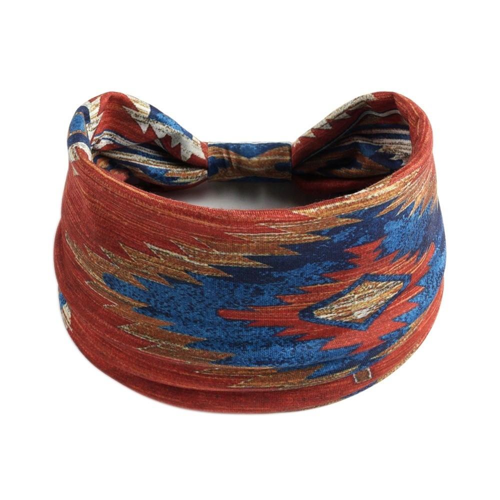 Knot Wide Headbands Elastic Turban Headwrap Soft Boho African Headband Hair Accessories